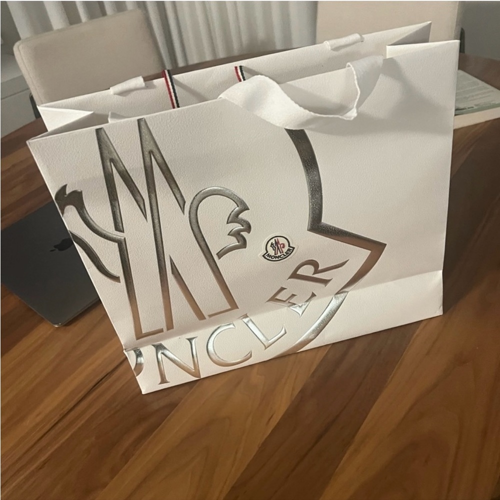 Moncler large size shopping bag